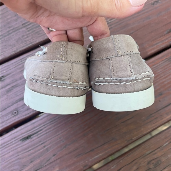 New Sperry Top-Sider Men's 9.5M 2-Eye Leather Boat Shoes Preppy collegiate - Picture 4 of 11